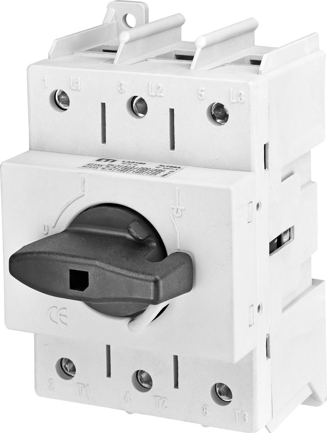 Выключатель нагрузки малогабаритный ETI LAS 160 "1-0" 4660109 (00000059644)