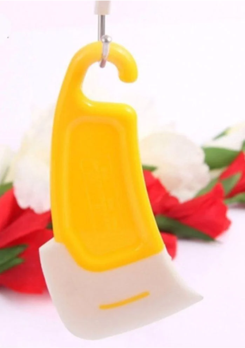 Лопатка-скребок для очистки поверхностей посуды/сковородок силиконовая (604) Лопатка-скребок для очистки поверхностей посуды/сковородок силиконовая (604)