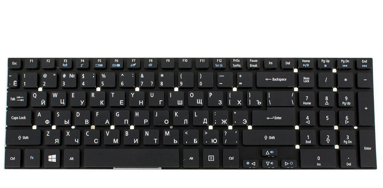 Клавиатура для ноутбука Acer Aspire V3-532P матовая (KB.I170A.402)