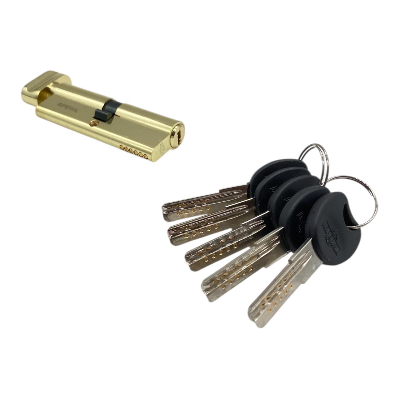 Сердцевина с воротком Imperial ZCK 90 мм 45/45 PB (310011) - фото 3 Сердцевина с воротком Imperial ZCK 90 мм 45/45 PB (310011) - фото 3