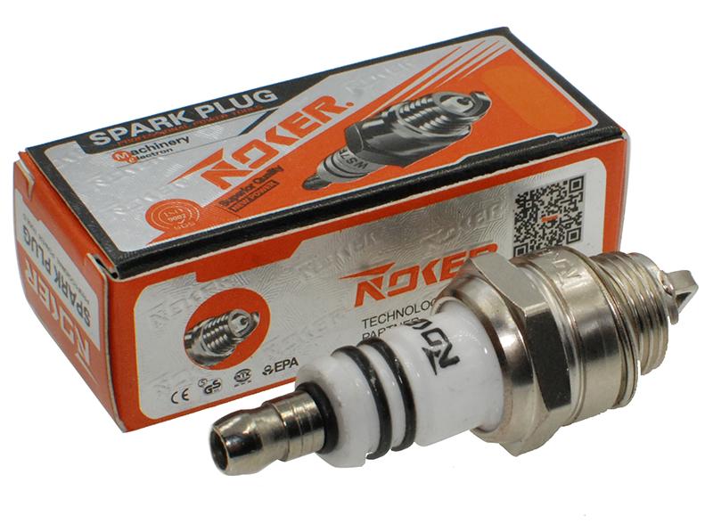 Свеча зажигания Noker Spark Plug WS7F L55 мм резьба M14х1,25 9,5 мм