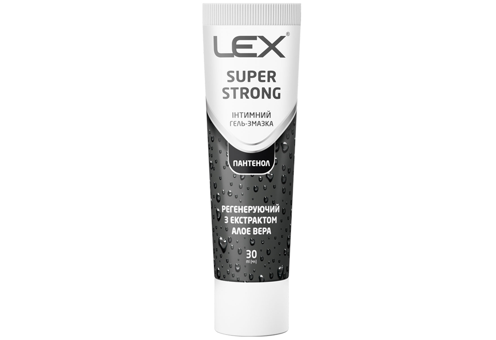 Интимная гель-смазка регенерирующая LEX Super Strong Алоэ вера 30 мл (COM05766)