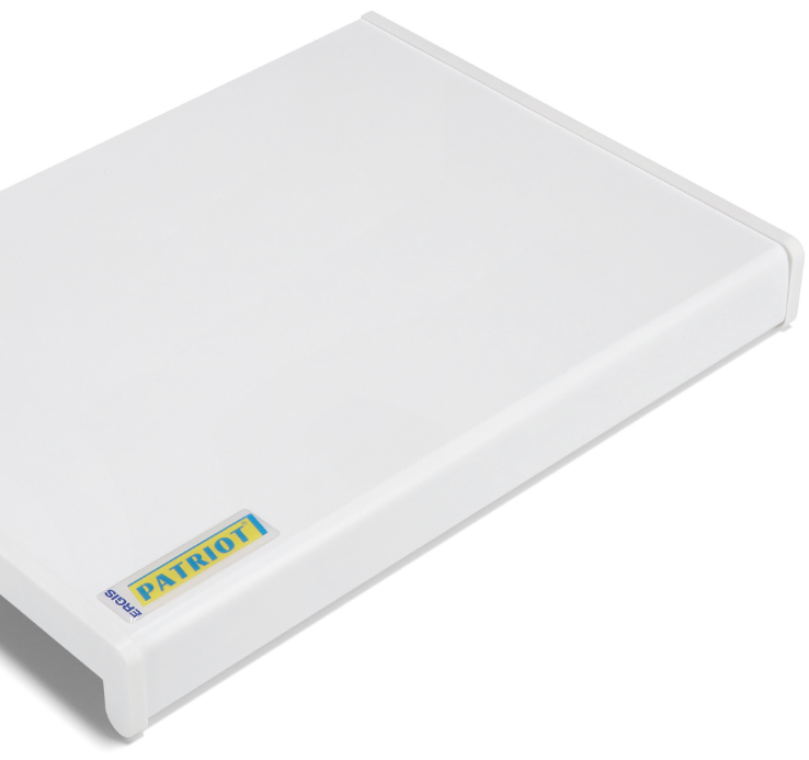 Подоконник Patriot ПВХ 350 мм Белый сатин (2681148989)