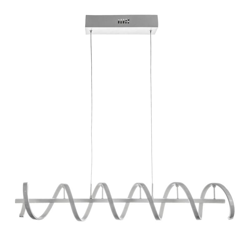 Люстра светодиодная подвесная Brille BL-458S/72 W WH для спальни