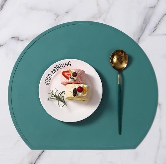 Подставка силиконовая под горячее 10757 38х33 см Зеленый (4569552)