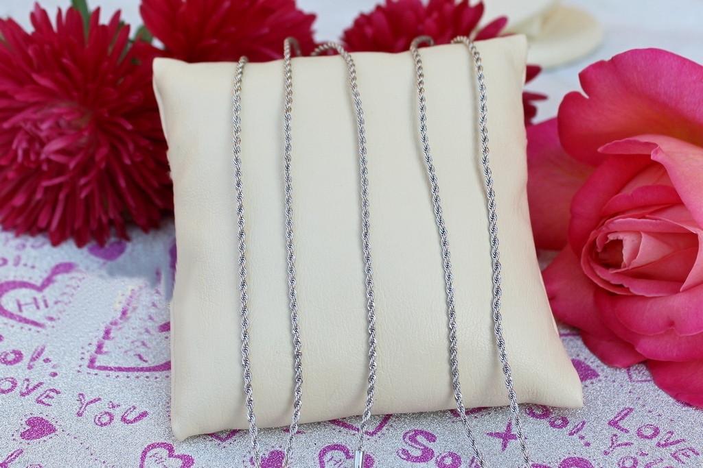 Цепь Xuping Jewelry канатик 50 см 1 мм Серебристый