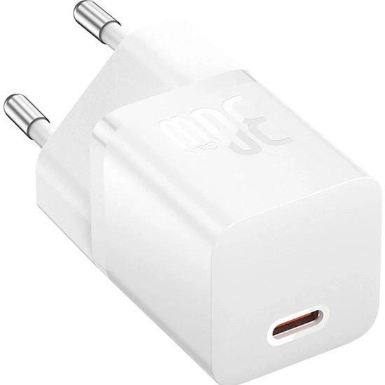 Зарядное устройство BASEUS GaN5 Fast Charger Mini 1C 30W White (CCGN070502) - фото 2