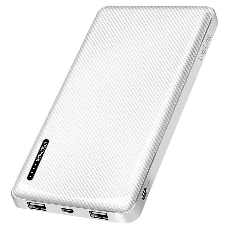 Повербанк Logilink PA0257W зовнішній 10000 mah White (13465996)