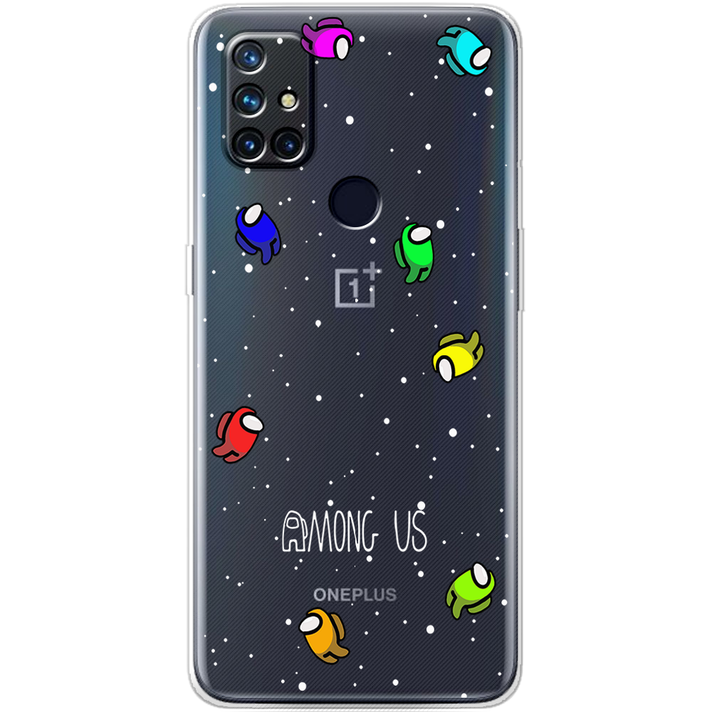 Чохол BoxFace OnePlus Nord N10 Among Us Invisible Прозорий силікон (43633-bk76-43633)