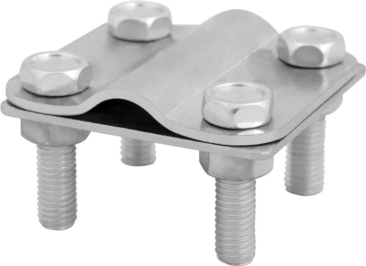 З'єднувач E.NEXT стрижня заземлення ø 16 мм та плоского поводника 30 мм оцинкована сталь (z0020020)