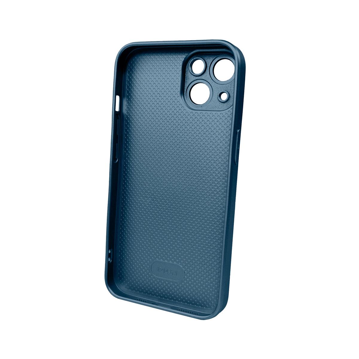 Противоударный чехол для Apple iPhone 12 OG Acrylic Glass Gradient Deep Blue - фото 2