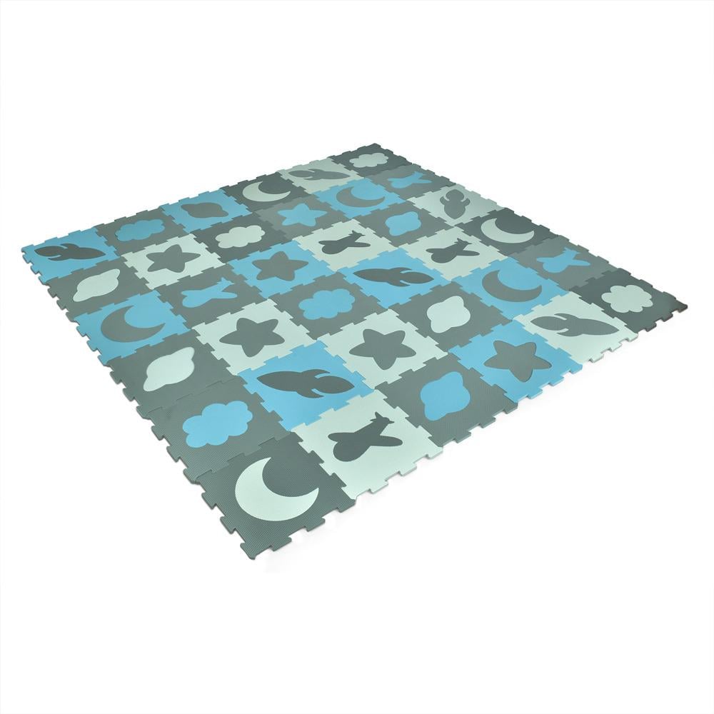 Килимок HOME MR 1293 Мозаїка EVA 16 дет. та огорожа 20 дет.