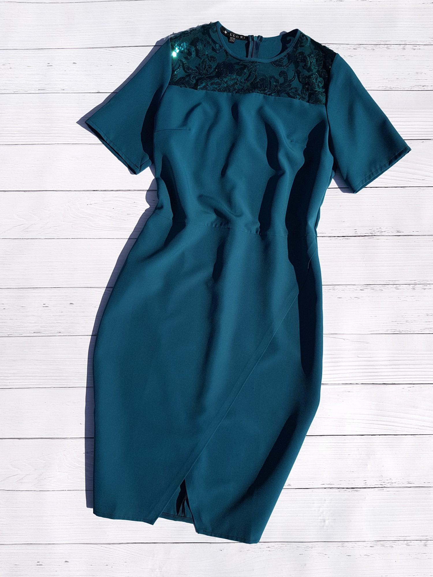 Сукня MALLONI 5420 48 XL Смарагдовий