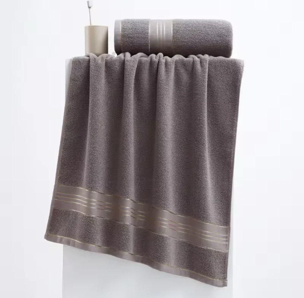 Набор полотенец Empire LUX 3в1 140х70 см/80х40 см/80х40 см Капучино (NR3in1MokkoGOLDline) - фото 2 Набор полотенец Empire LUX 3в1 140х70 см/80х40 см/80х40 см Капучино (NR3in1MokkoGOLDline) - фото 2