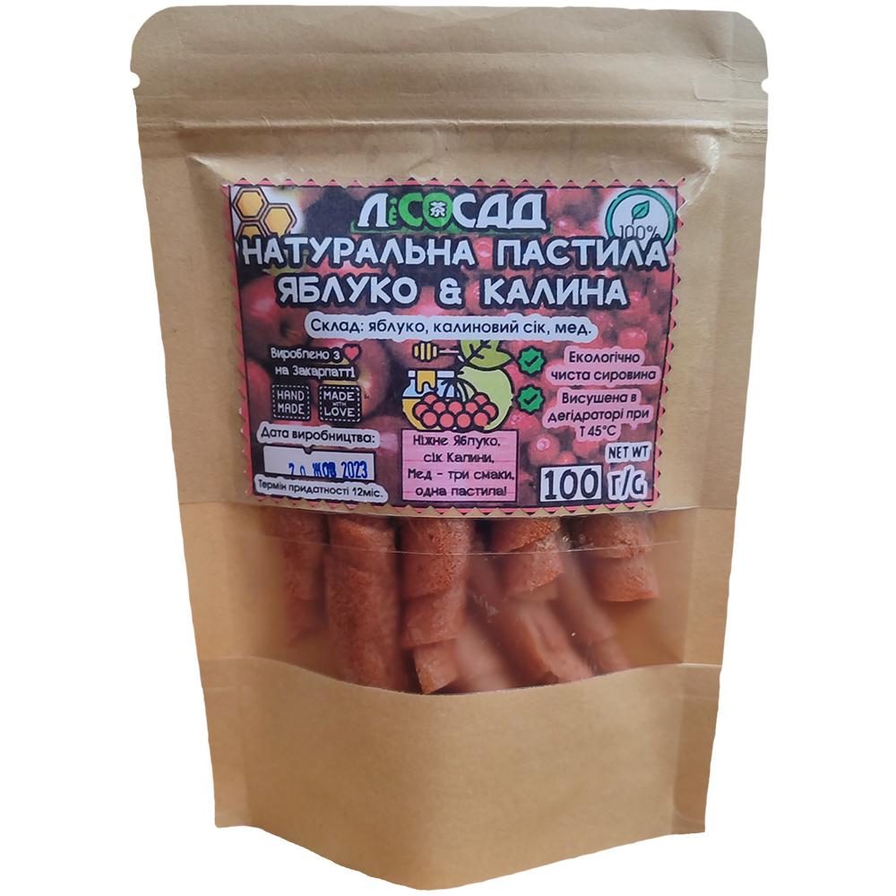 Пастила Lisosad 2в1 Яблучно-калинова з медом 100 г (2047960171) - фото 2 Пастила Lisosad 2в1 Яблучно-калинова з медом 100 г (2047960171) - фото 2