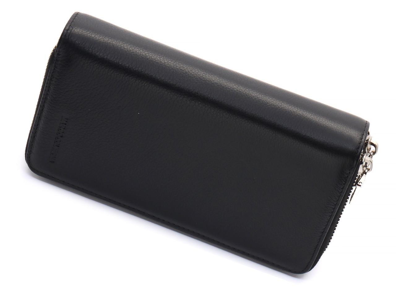 Клатч мужской Marco Coverna на две молнии из натуральной кожи Черный (MC-801-1) - фото 8 Клатч мужской Marco Coverna на две молнии из натуральной кожи Черный (MC-801-1) - фото 8