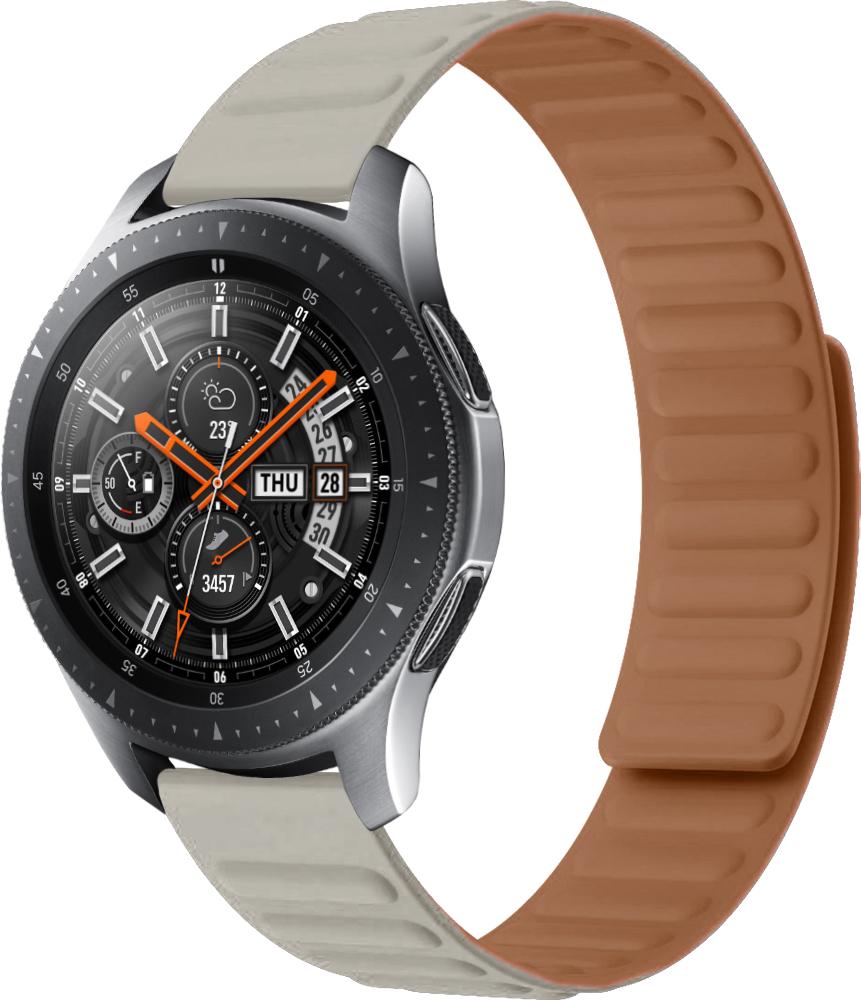 Ремешок Magneter для Galaxy Watch 46 мм Beige (26634-34)
