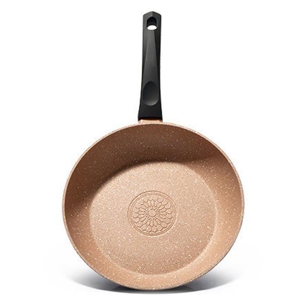 Сковорода Fissman Fuego Stone Pink 24 см (4265)