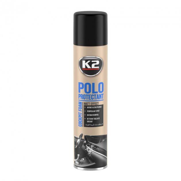 Полироль-молочко К2 Polo Protectant аэрозоль 300 мл