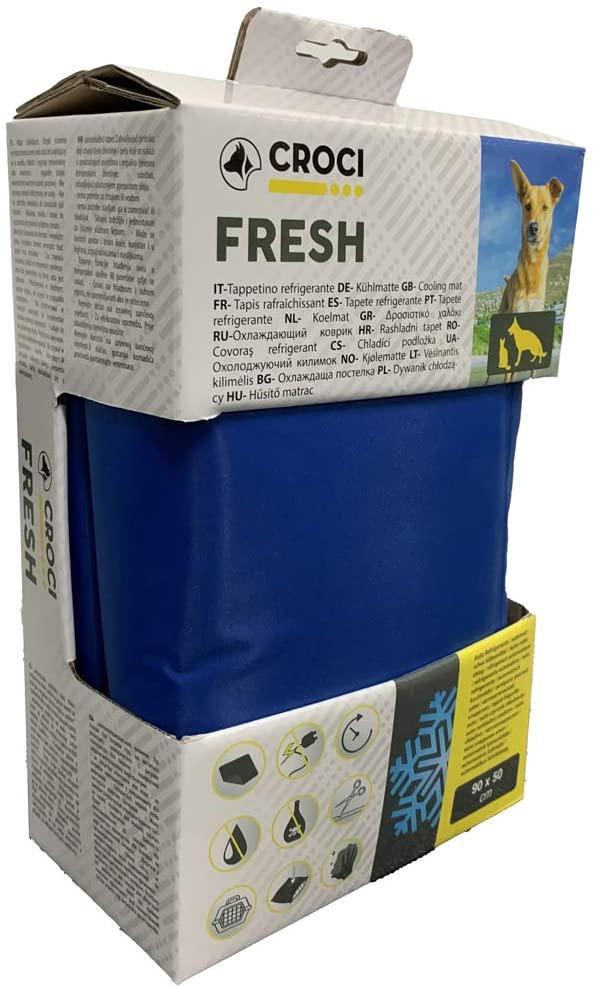 Килимок охолоджуючий для собак Croci Fresh 90x50 см Синій (1174438642) - фото 4 Килимок охолоджуючий для собак Croci Fresh 90x50 см Синій (1174438642) - фото 4