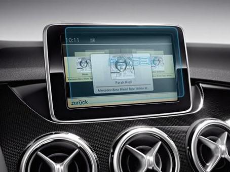 Захисне скло Pixsel гібридне матове на монітор Mercedes Benz B-CLASS-6,9“ 2013-2015