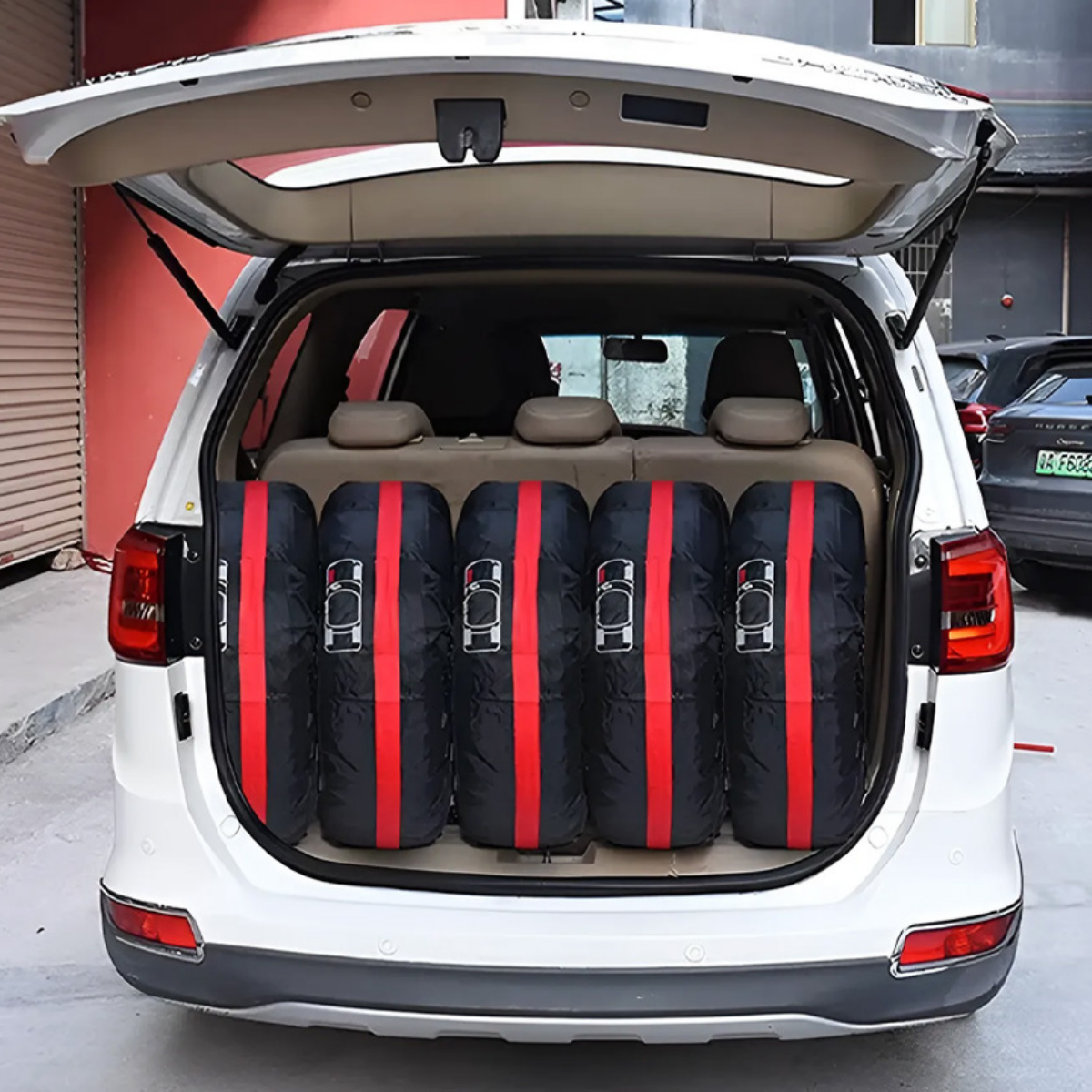 Комплект защитных чехлов для колес R18-R19 4 шт. (DT-122) - фото 5