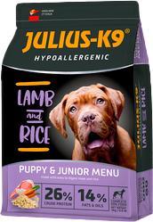 Корм сухой для собак JULIUS-K9 High Premium Puppy&Junior Hypoallergenic Ягненок-рис 12 кг (5998274312606) Корм сухой для собак JULIUS-K9 High Premium Puppy&Junior Hypoallergenic Ягненок-рис 12 кг (5998274312606)