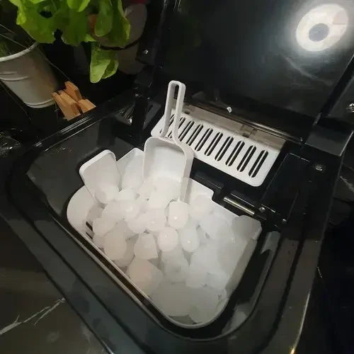 Ледогенератор с дисплеем Ruhhy K5536 2,2 л до 12 кг в день 120 Вт 33х25х37 см - фото 4 Ледогенератор с дисплеем Ruhhy K5536 2,2 л до 12 кг в день 120 Вт 33х25х37 см - фото 4