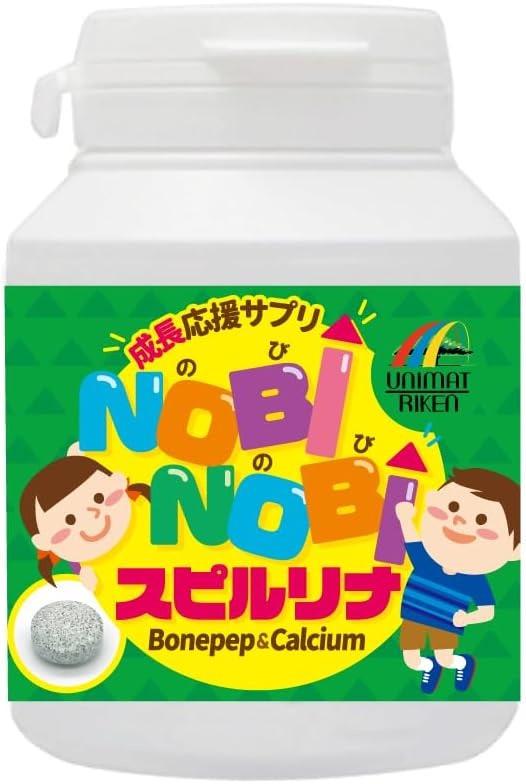Витамины для роста и здоровья детей Unimat Riken NOBINOBI Spirulina со спирулиной 150 шт. (681573)