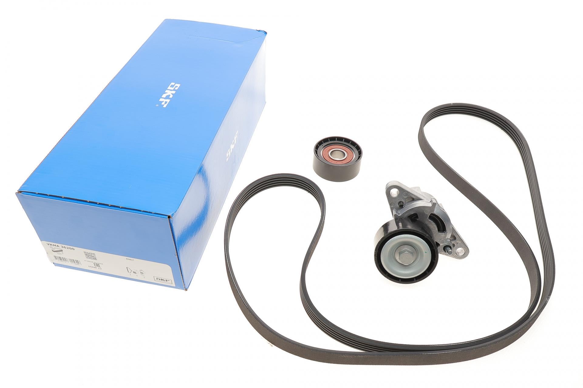 Комплект ремня генератора SKF Renault Kangoo 1.4-2.0 97- 5PK1747 (VKMA 36200)