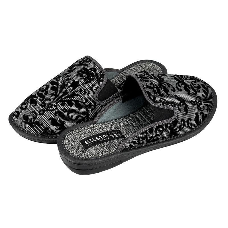 Тапочки комнатные БЕЛСТА женские 128-1 p. 39 24,5-25 см Черный - фото 3 Тапочки комнатные БЕЛСТА женские 128-1 p. 39 24,5-25 см Черный - фото 3