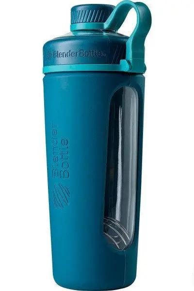 Бутылка-шейкер BlenderBottle Radian Glass 28 oz/820 мл Sea (Glass_Sea_best184) - фото 2