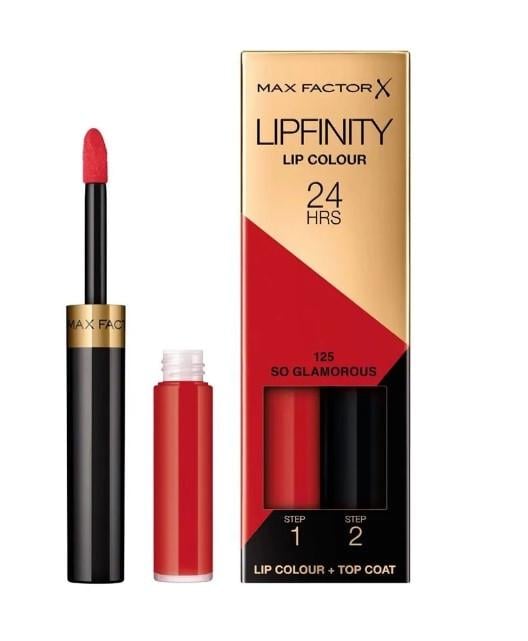 Помада губна Max Factor Lipfinity 125 So Glamorous 4 мл (2853044983) - фото 2 Помада губна Max Factor Lipfinity 125 So Glamorous 4 мл (2853044983) - фото 2