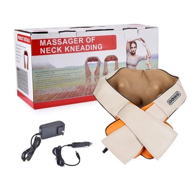 Массажер роликовый для шеи и спины Massager of Neck Knea