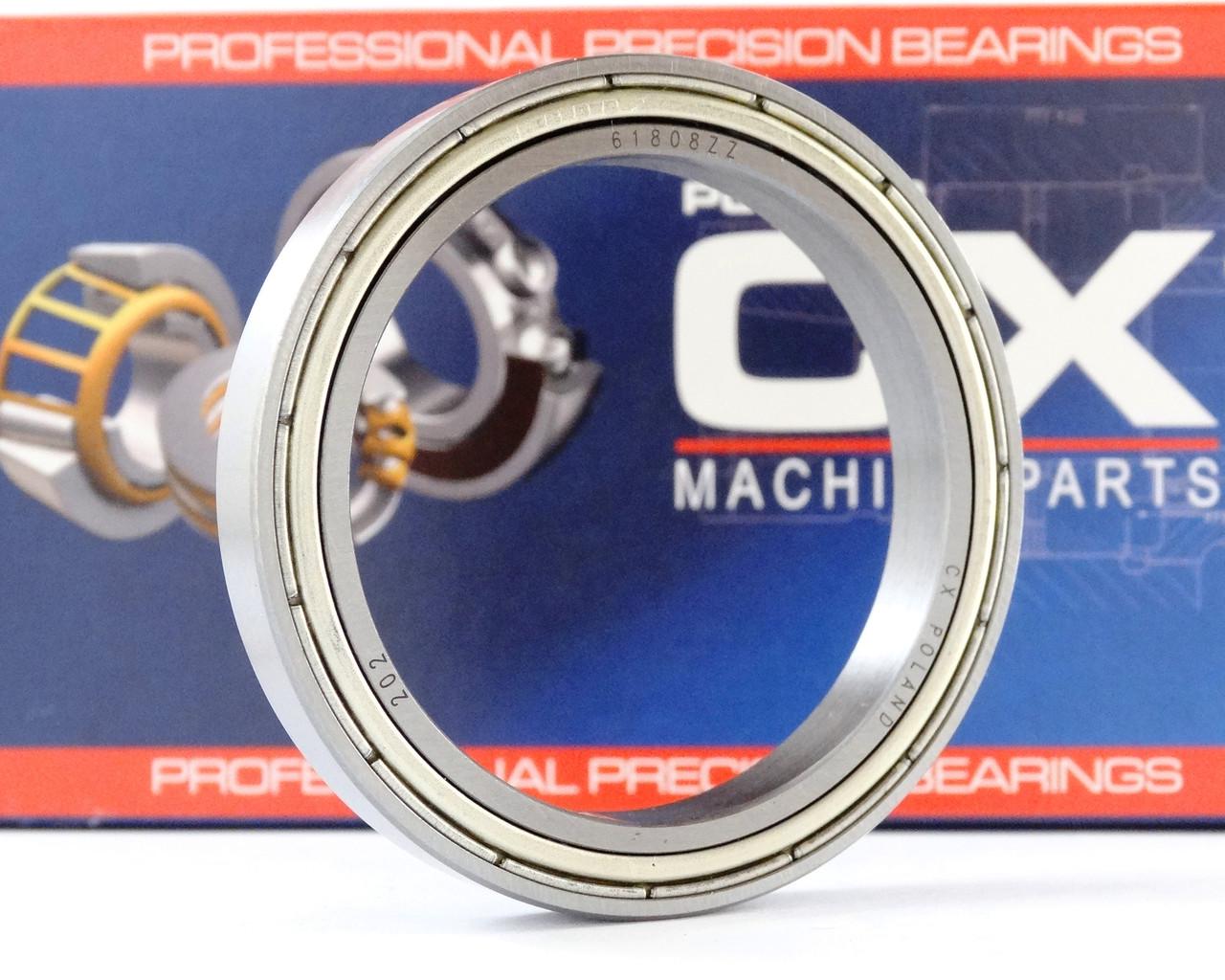 Підшипник CX 61808 ZZ 40х52х7 (p903)