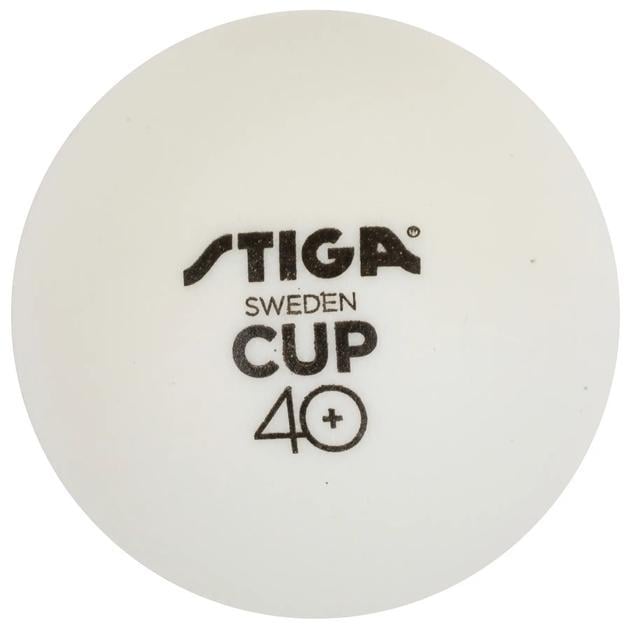 Мячики для настольного тенниса Stiga Cup ABS 12 шт. (931161) Мячики для настольного тенниса Stiga Cup ABS 12 шт. (931161)