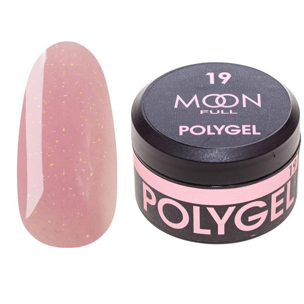 Полигель для наращивания Moon Full Poly Gel №19 15 мл