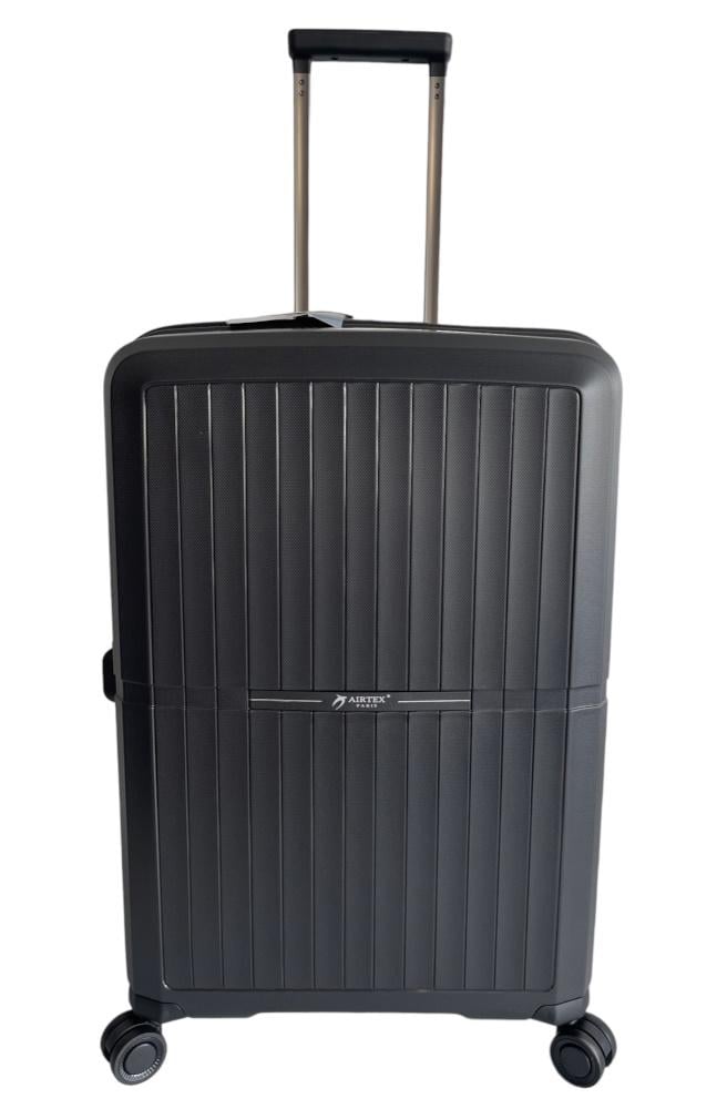 Чемодан большой Airtex 249 полипропилен L Черный