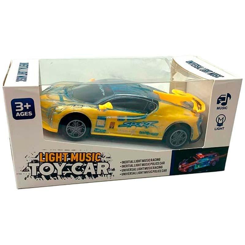 Машинка легковая инерционная 866/13/866/12 со светом Yellow (2439745113)