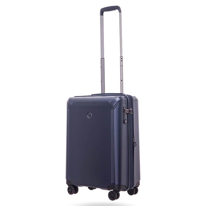 Чемодан на 4 колесах Echolac Civil S 44 л Navy (EcPC162-403-40)