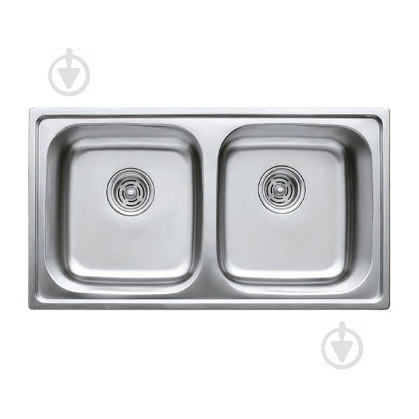 Мойка кухонная HAIBA 78x43 satin (HB0566)