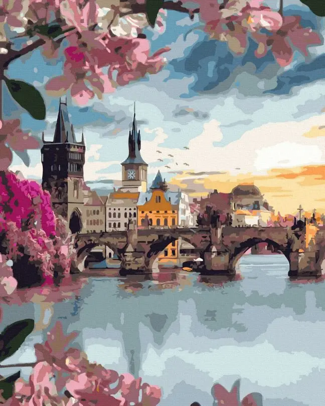 Картина по номерам Brushme Сказочная Чехия 40x50 см (BRM44785) Картина по номерам Brushme Сказочная Чехия 40x50 см (BRM44785)