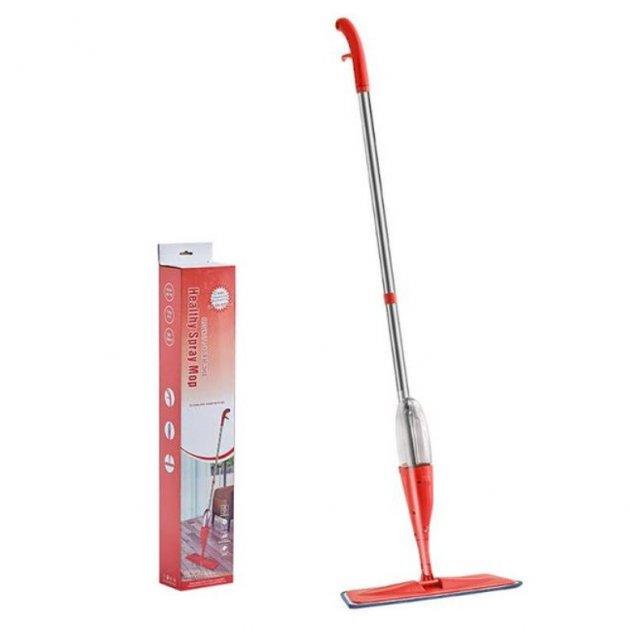 Швабра Healthy Spray Mop со встроенным распылителем Красный (2714) - фото 4