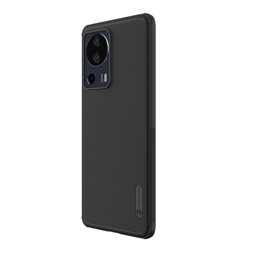 Чехол бампер Nillkin Super Frosted Shield для Xiaomi 13 Lite / Civi 2 Black - фото 3