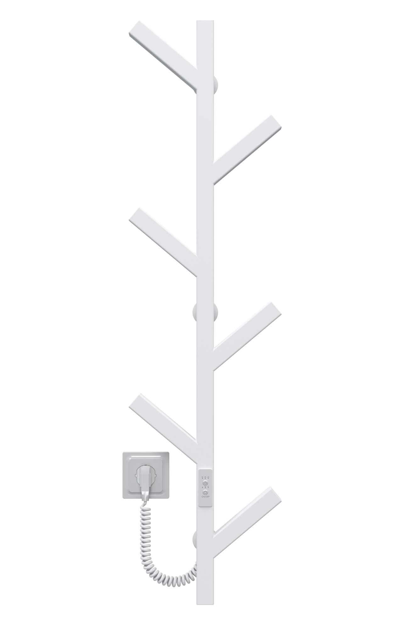 Рушникосушарка електрична Deffi Kir П6 1000 WD04 нержавіюча сталь мм Білий (A.KR.100.6.E.W.U.4)