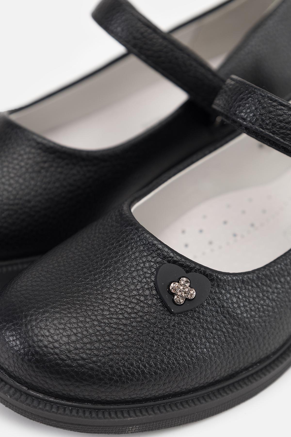 Туфли для девочки р. 28 Черный (SKT001000880) - фото 4