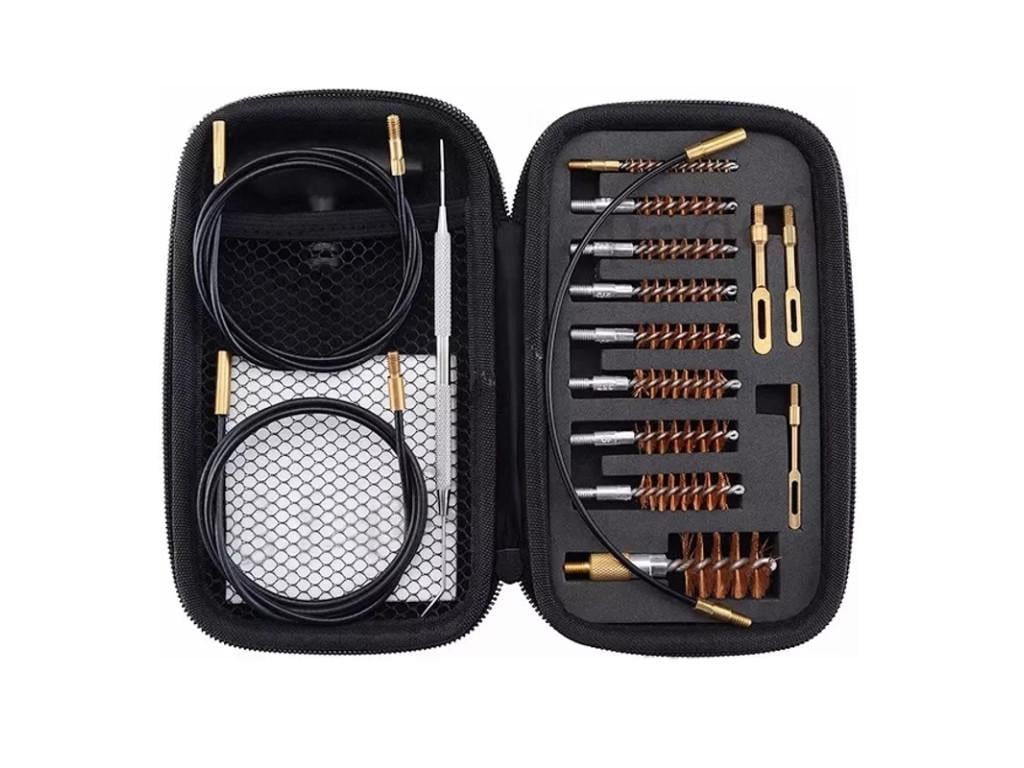 Набір для чищення зброї різних калібрів 18 пр. (AT-293/2)