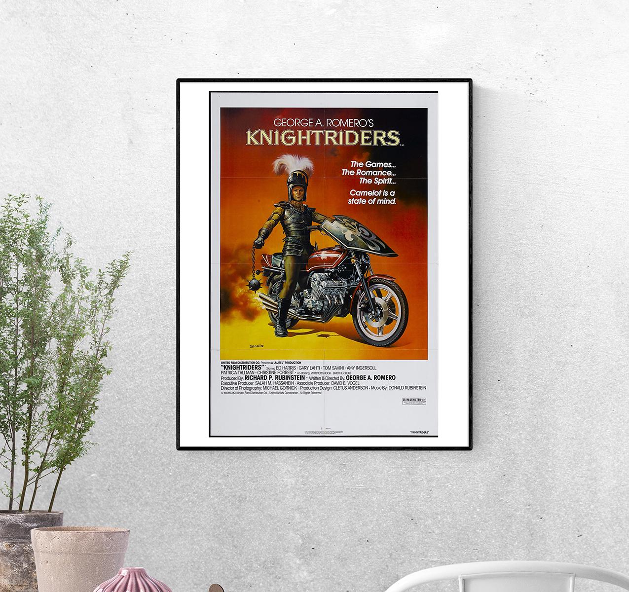 Постер Рыцари на колёсах 1981 г. Режиссёр Джордж Ромеро формат А-0 (Afisha1904003_Poster)