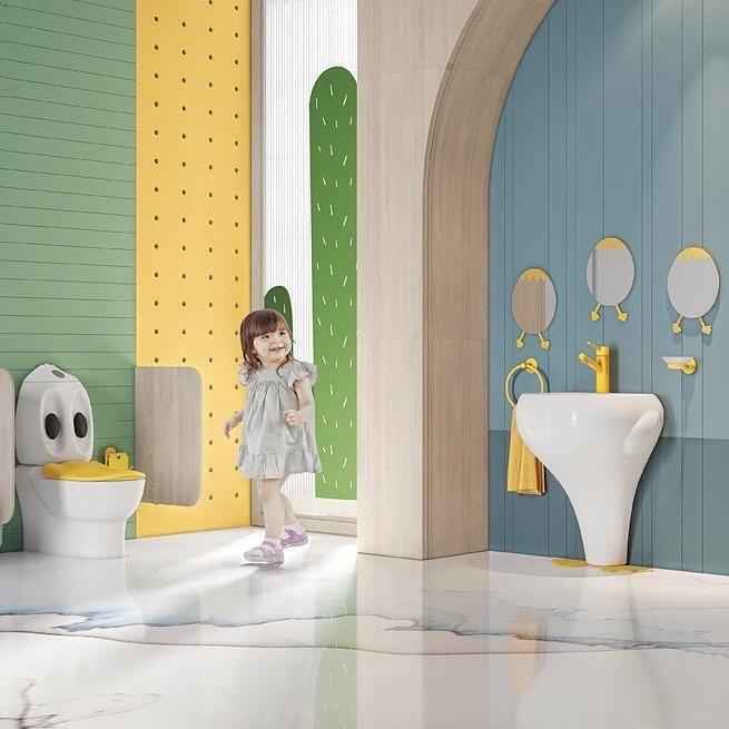 Умывальник напольный CREAVIT Ducky DC052-00CB00E-0000 523x395x633 мм Белый (103060) - фото 3 Умывальник напольный CREAVIT Ducky DC052-00CB00E-0000 523x395x633 мм Белый (103060) - фото 3