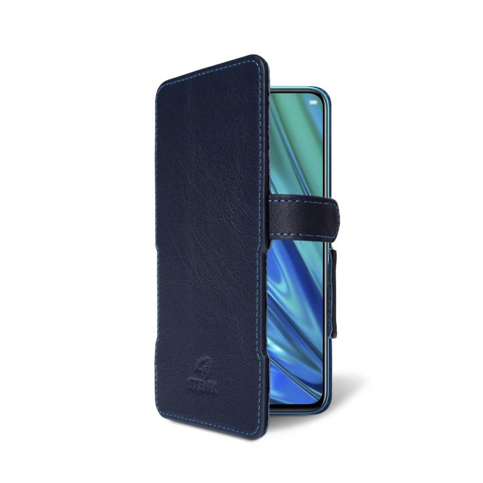 Чехол книжка Stenk Prime для Realme 5 Pro Синий (65315)